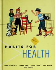 Cover of: Habits for health | Oliver Erasmus Byrd