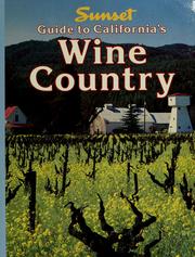 Cover of: Guide to California's wine country