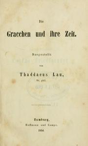 Cover of: Gracchen und ihre Zeit.