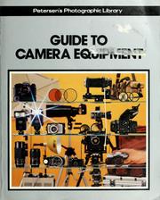 Cover of: Guide to camera equipment