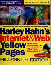 Cover of: Harley Hahn's Internet & Web yellow pages.