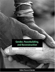 Cover of: Gender, Peacebuilding, and Reconstruction (Oxfam Focus on Gender Series)
