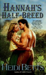 Cover of: Hannah's half-breed