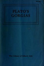 Cover of: Gorgias by José Ignacio García Hamilton