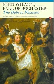 Cover of: The Debt to Pleasure (Fyfield Books) by John Wilmot, Earl of Rochester