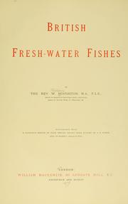 Cover of: British fresh-water fishes