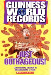 Cover of: Guinness world records.: extraordinary records of unusual facts & feats