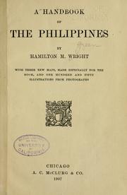 Cover of: handbook of the Philippines