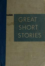 Cover of: Great Short Stories by Wilbur Lang Schramm