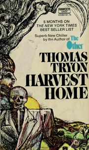 Cover of: Harvest home. by Thomas Tryon