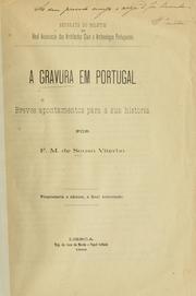 Cover of: A gravura em Portuga by Sousa Viterbo, Francisco Marques de