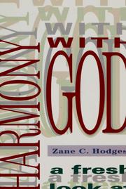 Cover of: Harmony with God: a fresh look at repentance