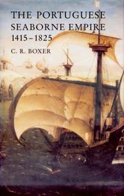 Cover of: Portugese Seaborne Empire by C. R. Boxer