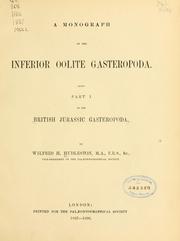 British Jurassic Gasteropoda by W. H. Hudleston