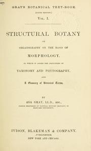 Cover of: Gray's Botanical text-book