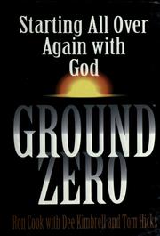 Cover of: Ground zero | Ron Cook