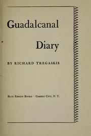 Cover of: Guadalcanal diary by Richard Tregaskis