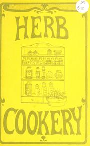 Cover of: Herb cookery