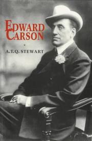 Edward Carson by Anthony Terence Quincey Stewart