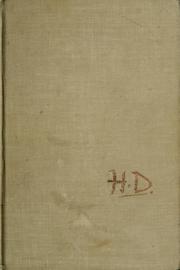 Cover of: H.D., the life and work of an American poet