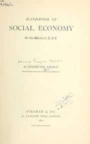 Cover of: Handbook of social economy: or, The worker's A.B.C.