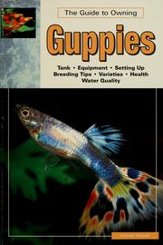 Cover of: Guppies by Homer Mozart