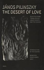 Cover of: The desert of love: selected poems