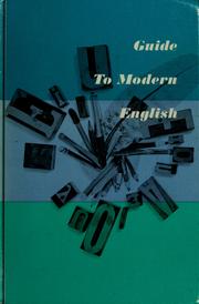 Cover of: Guide to modern English [grade] 11
