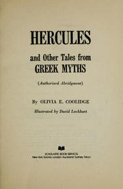 Cover of: Hercules: and Other Tales from Greek Myths (Authorized Abridgment)