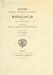 Histoire naturelle des Hymenoptères by Henri de Saussure