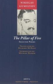 Cover of: The Pillar of Fire by N. Gumilev, Nikolay Gumilyov, Nikolai Gumilrov, Michael Basker, Nikolay Gumilyov, Nikolai Gumilrov, Michael Basker