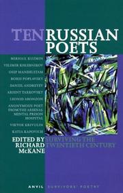 Ten Russian Poets by Richard McKane