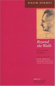 Cover of: Beyond the Walls by Nâzım Hikmet, C. R. Christie