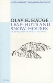 Cover of: Leaf-huts And Snow-houses