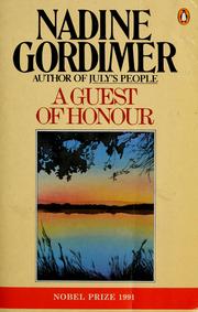 Cover of: A guest of honour by Nadine Gordimer