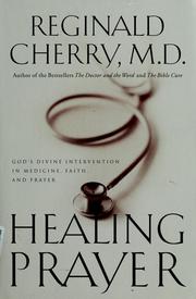 Cover of: Healing prayer