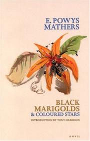Cover of: Black Marigolds and Coloured Stars by Edward Powys Mathers, Bilhana