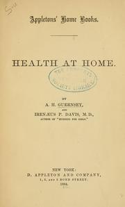 Cover of: Health at home