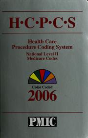 Cover of: Health care procedure coding system | 