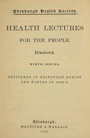 Cover of: Health lectures for the people ...
