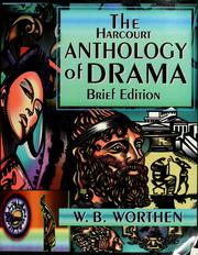 Cover of: The Harcourt anthology of drama