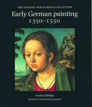 Cover of: Early German painting, 1350-1550 by Isolde Lübbeke