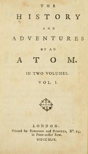 Cover of: The history and adventures of an atom: In two volumes