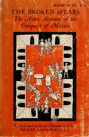 Cover of: The broken spears by Miguel León Portilla
