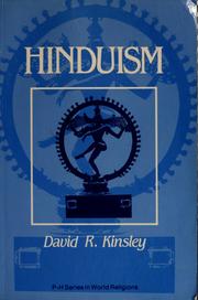 Cover of: Hinduism, a cultural perspective by David R. Kinsley