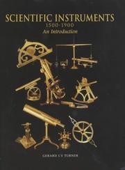 Cover of: Scientific instruments, 1500-1900 | Gerard L