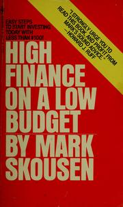 Cover of: High finance on a low budget