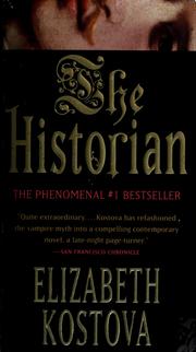 Cover of: The historian: a novel