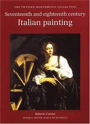 Cover of: Seventeenth and eighteenth century Italian painting: the Thyssen-Bornemisza Collection
