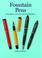 Cover of: Fountain Pens 